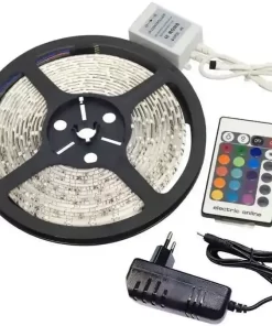 RGB LED pásek 5M – barevné osvětlení pro každou příležitost