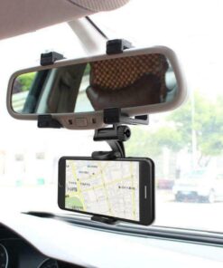 Univerzální držák na telefon na zpětné zrcátko auta