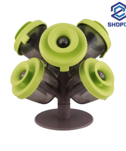 Praktický stojan na 6 druhů koření