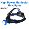 LED čelovka High Power Multicolor BL-T07