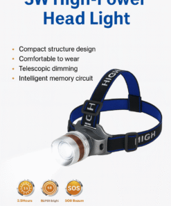 3W High-Power Head Light