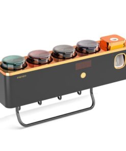 Dezinfekční hộp na zubní kartáčky Ecoco se 4 prémiovými kelímky