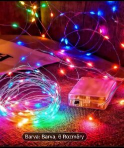 100 LED 10m dekorativní světla
