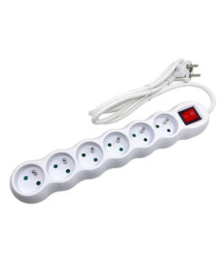 Prodlužovací kabel EUROGINAL 4 zásuvky se spínačem 2m