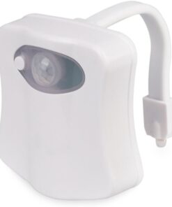 LED WC světlo LightBowl – 8 barev