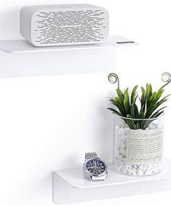 Sada 2 nástěnných plovoucích polic OAPRIRE