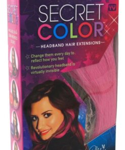 Barevné vlasové prodloužení na čelence Secret Color