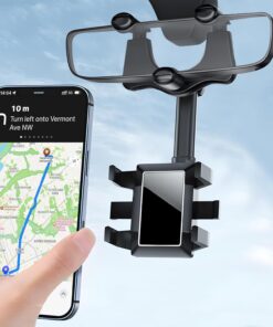 Univerzální Držák Telefonu na Zpětné Zrcátko