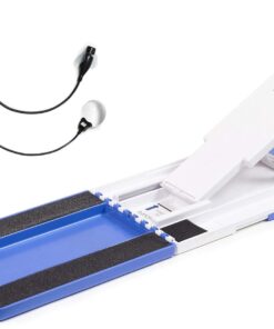 Stojan na pedikúru s nastavitelnou opěrkou a LED světlem