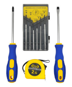 Sada nářadí MF Hardware – 8dílná přesná sada šroubováků