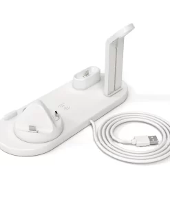 Multifunkční Nabíjecí Stanice 3v1 pro iPhone, Apple Watch a AirPods