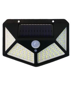 Solární nástěnné LED světlo BK-100 s pohybovým senzorem